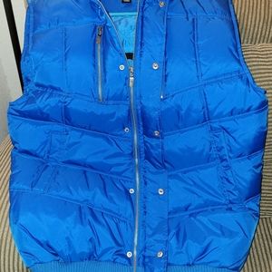 Pelle Pelle Blue Winter Vest XL - New